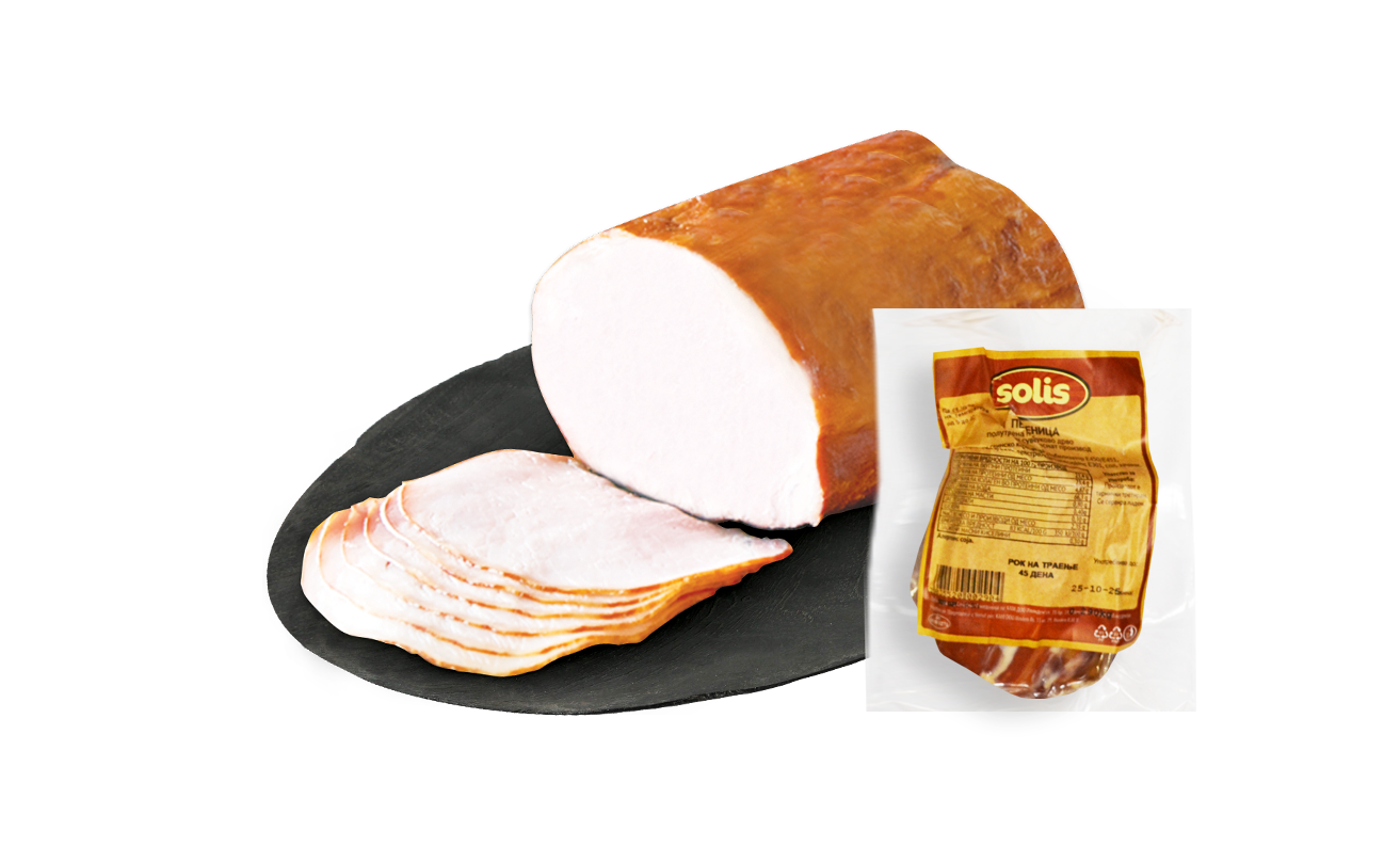 СВИНСКИ ПЕЧЕНИЦА ЧАДЕНА НА ДРВА 1 КГ