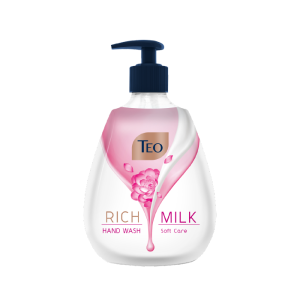 Teo Soft Care – Течен сапун со пумпа 400ml