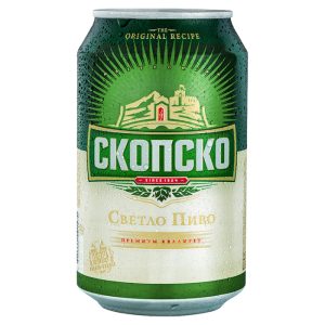 СКОПСКО СВЕТЛО ПИВО ЛИМЕНКА 330МЛ. ПРОМО