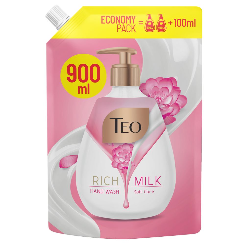 Teo Soft Care – Течен сапун рефил 900ml