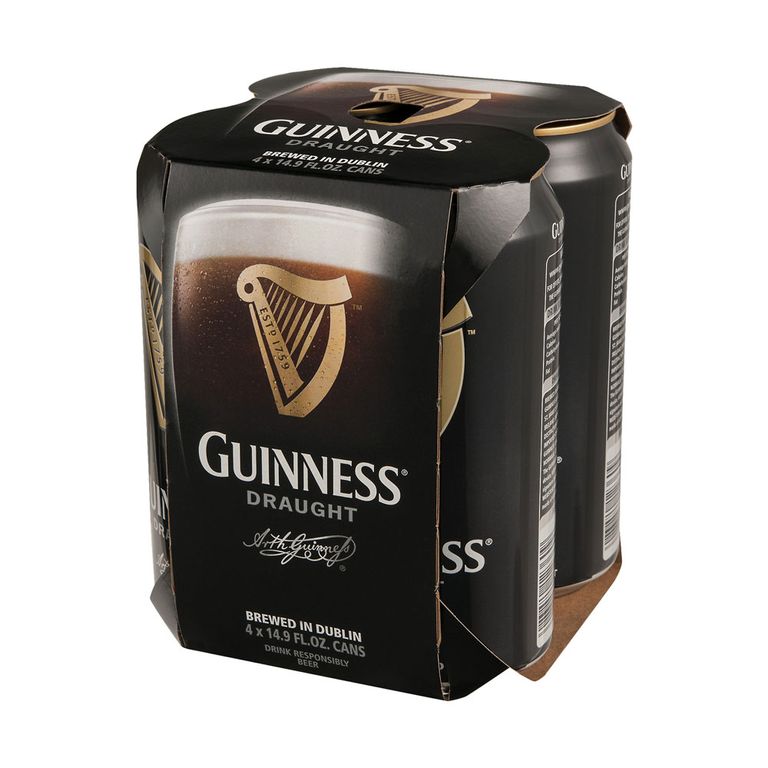 Guinness Темно пиво (лименка) 4х440мл