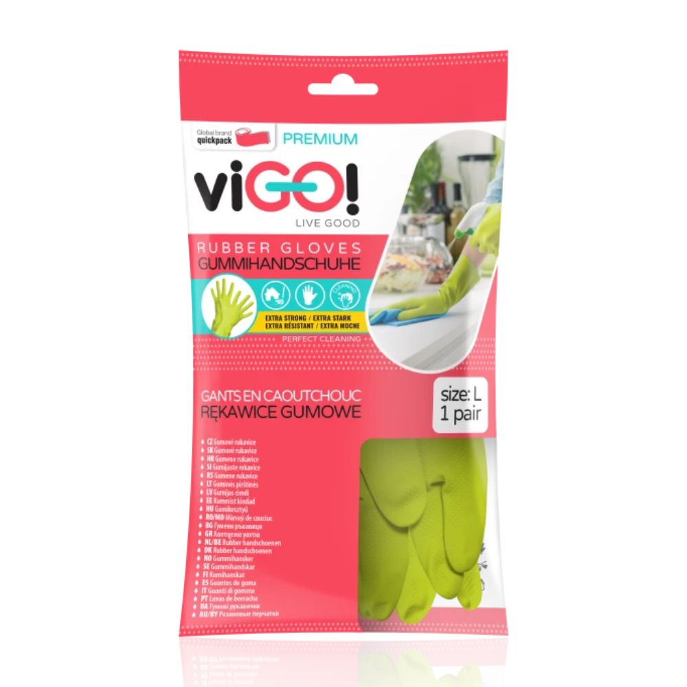 ViGO Premium Гумени ракавици L