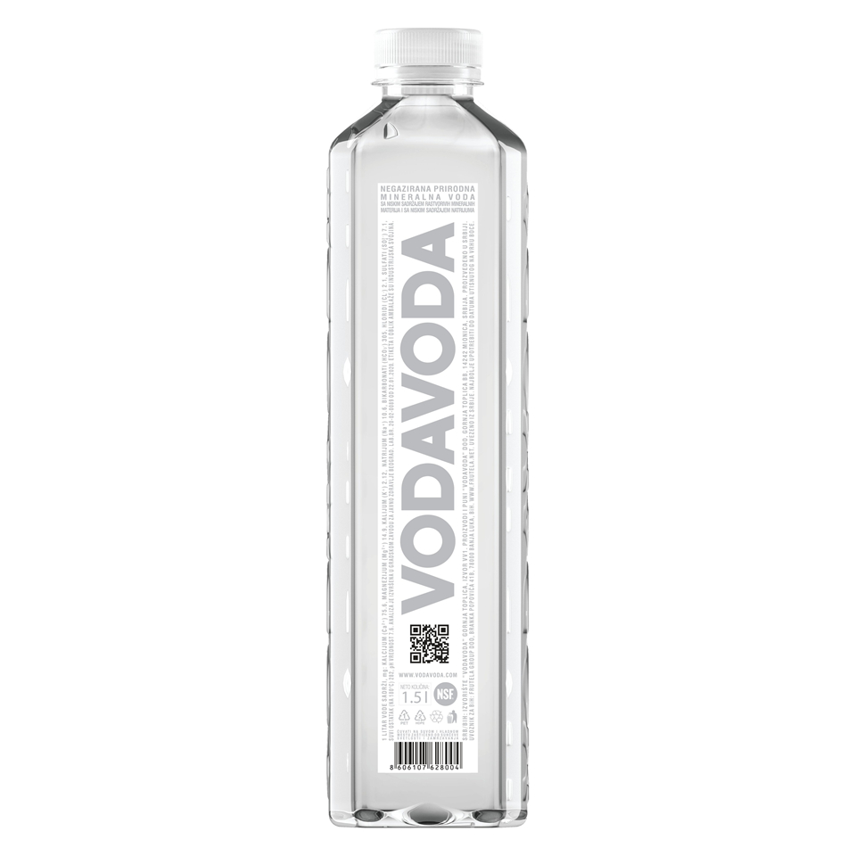ВОДА ВОДА – НЕГАЗИРАНА ВОДА 1.5 Л