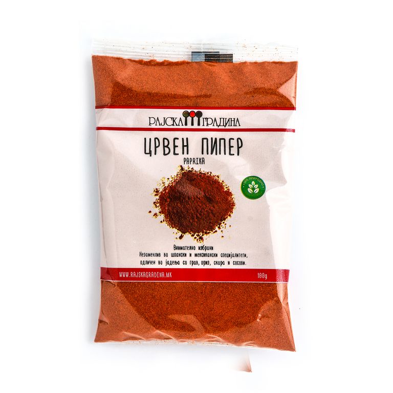 ЦРВЕН ПИПЕР РАЈСКА ГРАДИНА 100 ГР