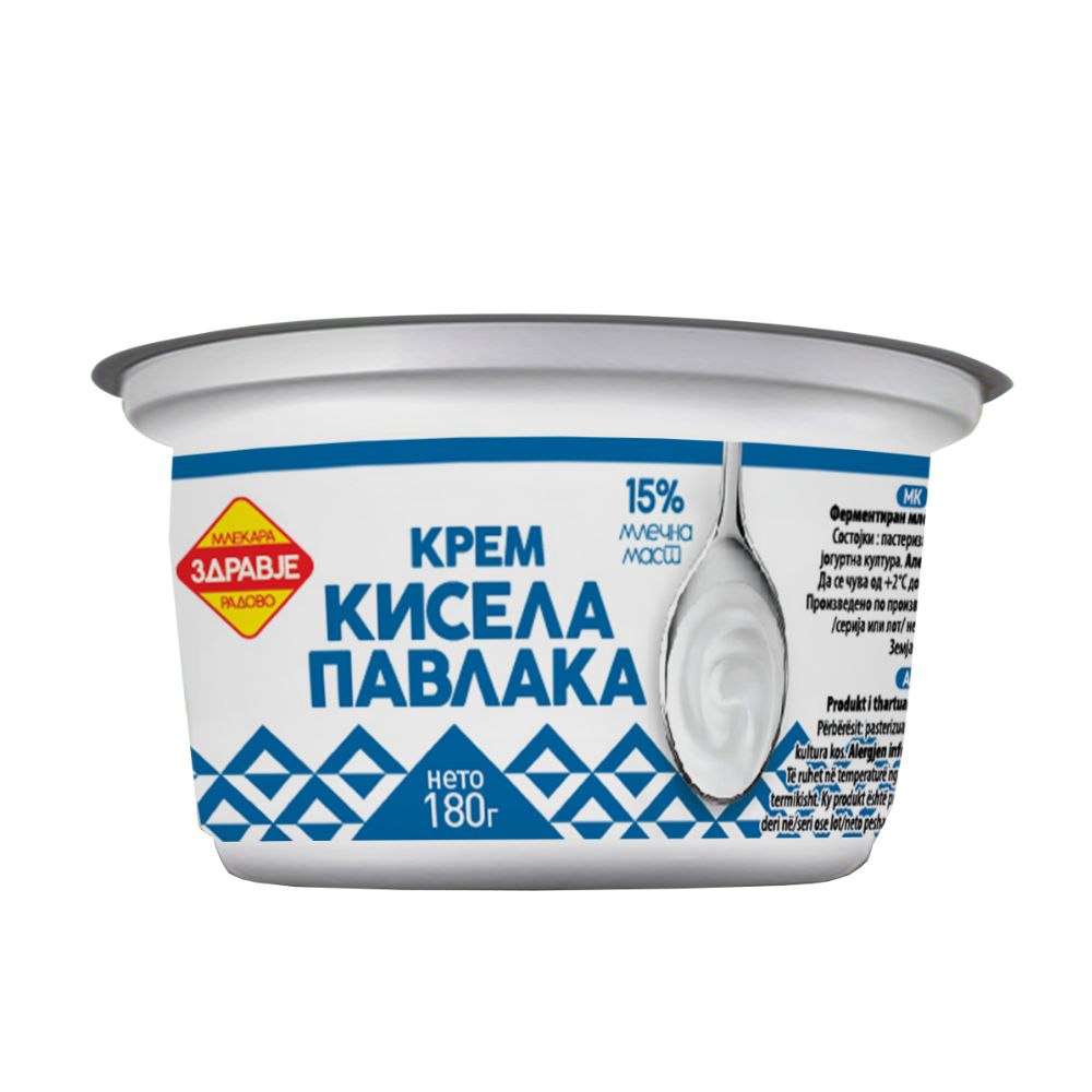 ЗДРАВЈЕ РАДОВО КИСЕЛА ПАВЛАКА 15% 180 ГР