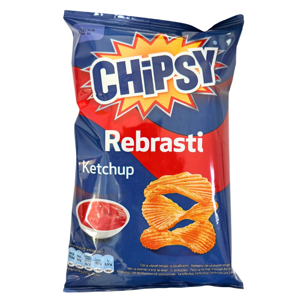ЧИПСИ ЧИПС РЕБРАСТ СО КЕЧАП 95 ГР