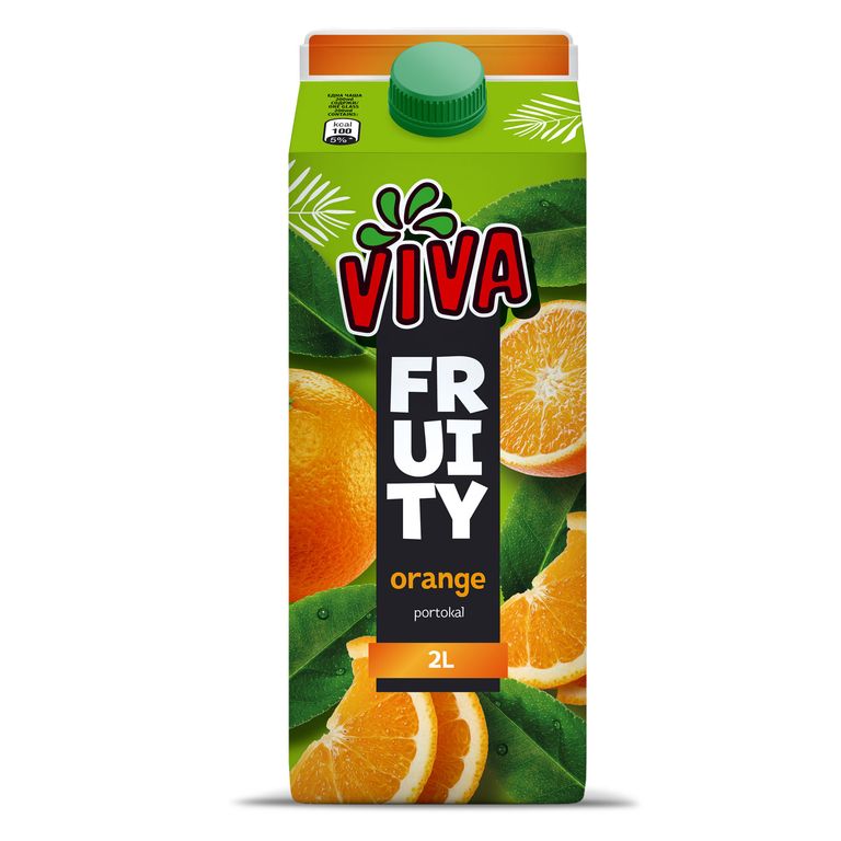 ВИВА ФРУТИ СОК ОД ПОРТОКАЛ 2 Л