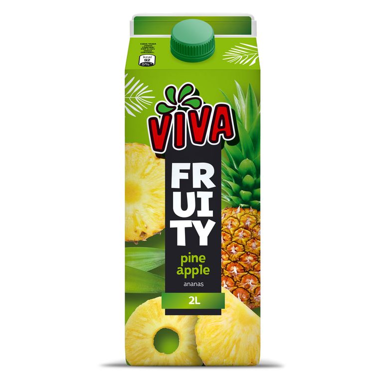 ВИВА ФРУТИ СОК ОД АНАНАС 2 Л
