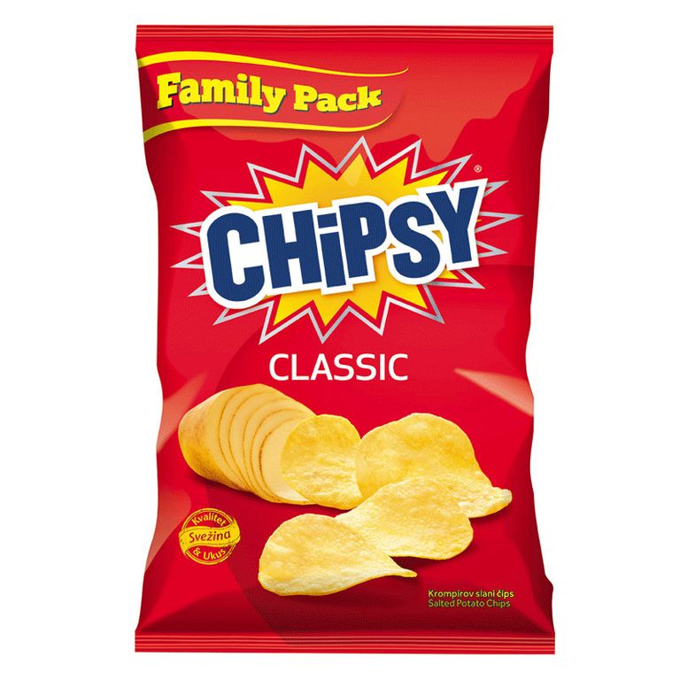 ЧИПСИ КЛАСИК ЧИПС СОЛЕН 210 ГР