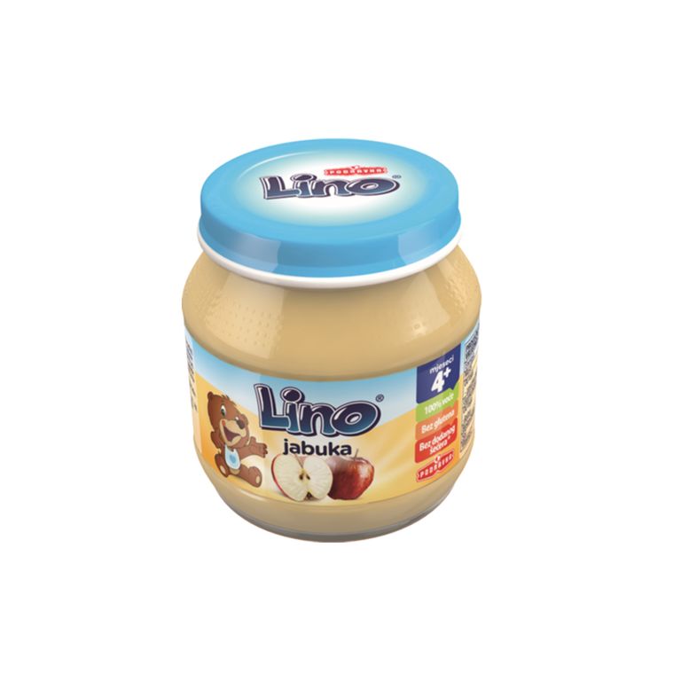 ПОДРАВКА ЛИНО КАШИЧКА ЗА БЕБИЊА СО ЈАБОЛКО 130 ГР