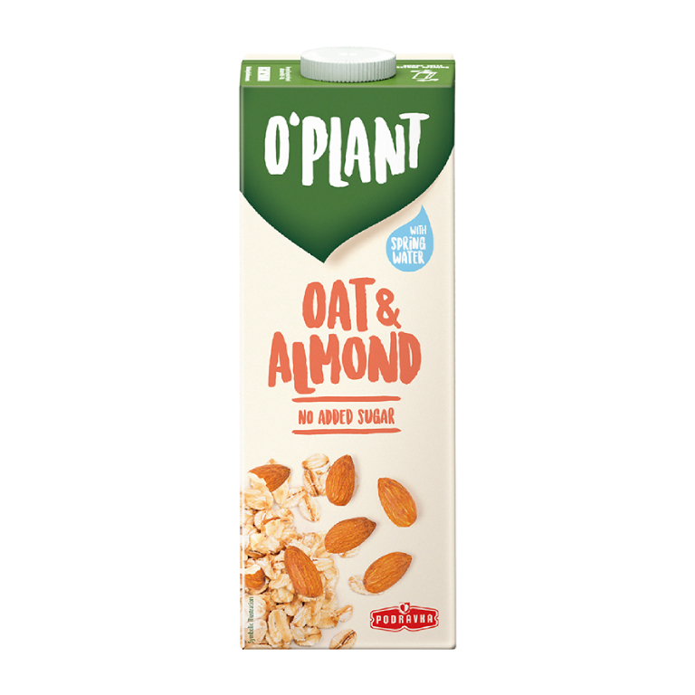 ПОДРАВКА МЛЕКО РАСТИТЕЛНО ОД ОВЕС И БАДЕМ 1 Л 1000