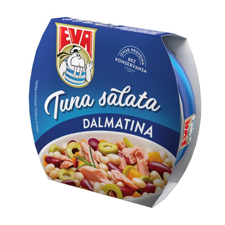ЕВА ТУНА САЛАТА ДАЛМАТИНА 160 ГР