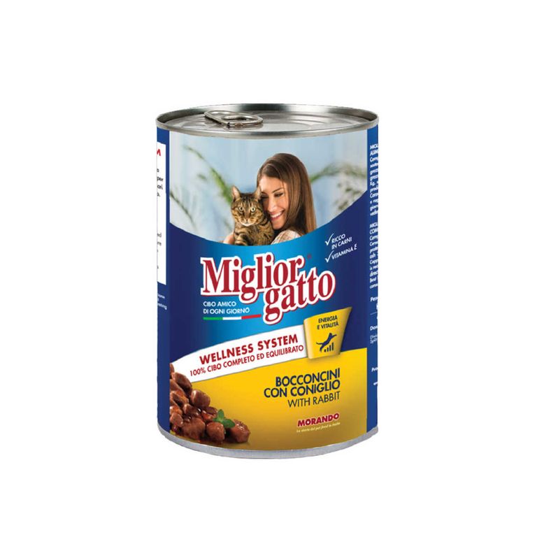 МИЉОР ГАТО ХРАНА ЗА МАЧКА ПИЛЕШКО И МИСИРКИНО МЕСО ВО КОНЗЕРВА 405 ГР