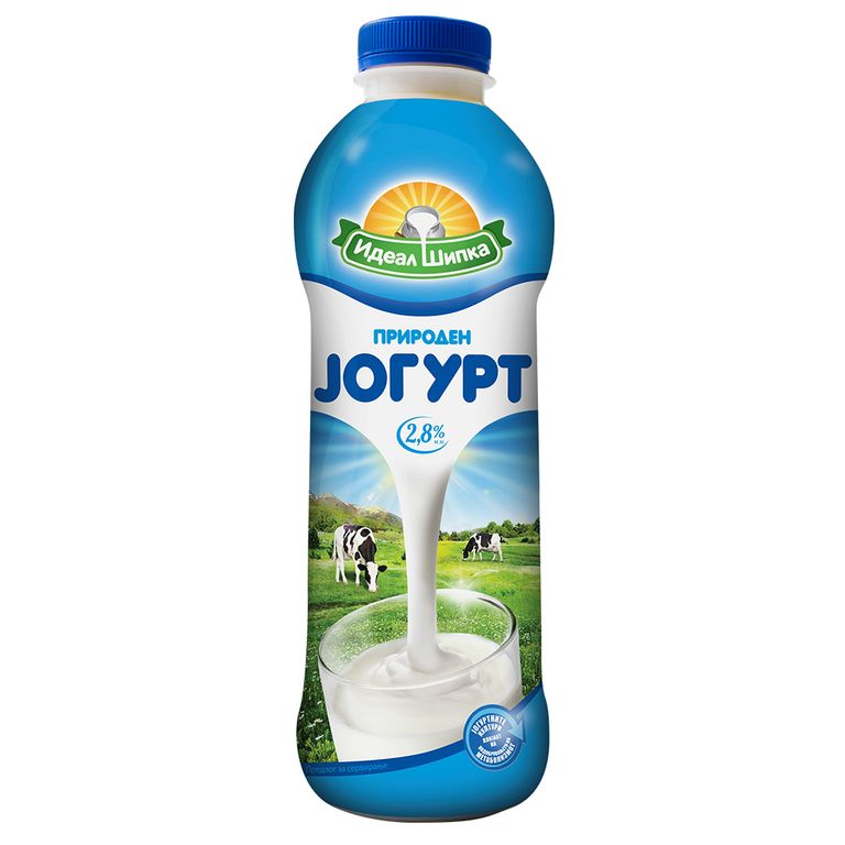 ЈОГУРТ ИДЕАЛ ШИПКА 2.8% 1Л