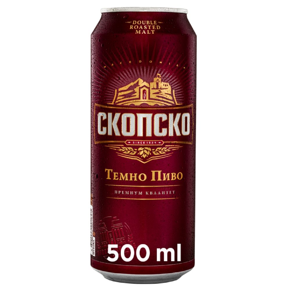 СКОПСКО ТЕМНО ПИВО ЛИМЕНКА 500 МЛ