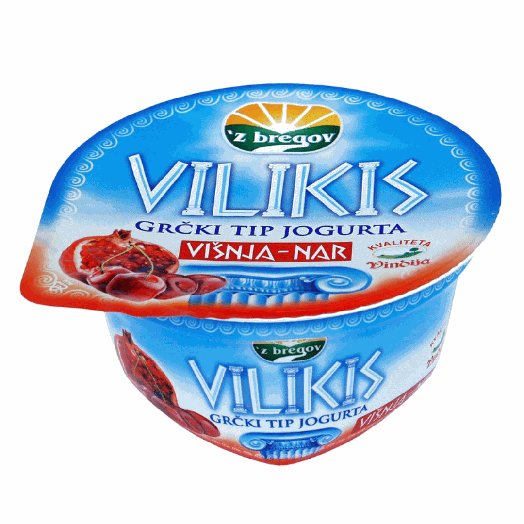 ЗБРЕГОВ ВИЛИКИС ГРЧКИ ЈОГУРТ СО ВИШНА 150 ГР