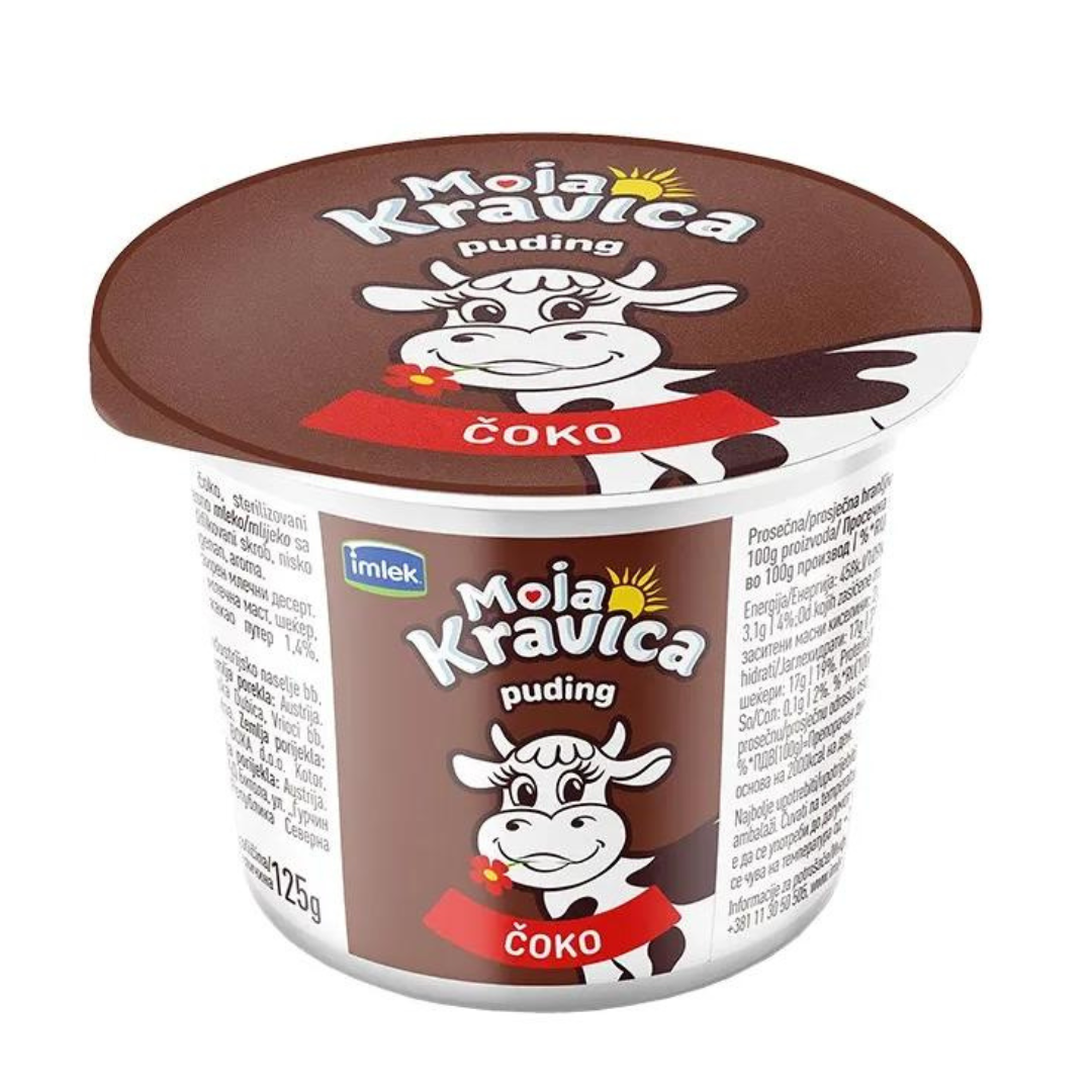 МОЈА КРАВИЦА ПУДИНГ ОД ЧОКОЛАДО 125 ГР