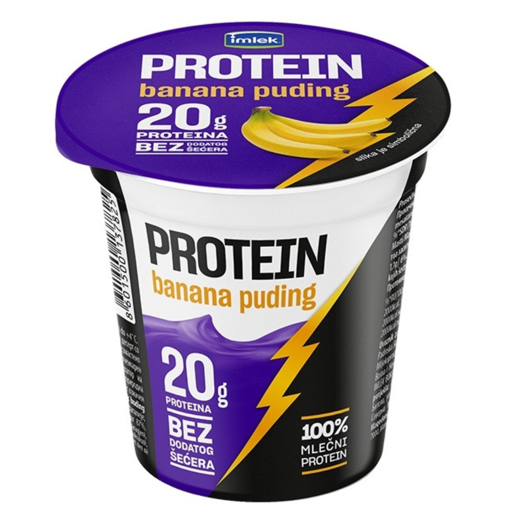 ИМЛЕК ПРОТЕИНСКИ ПУДИНГ СО ВКУС НА БАНАНА 200 ГР