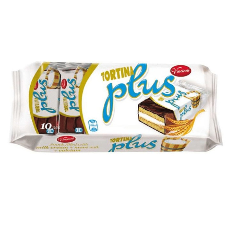 ВИНЧИНИ ТОРТИНА ПЛУС СО МЛЕКО 300 ГР