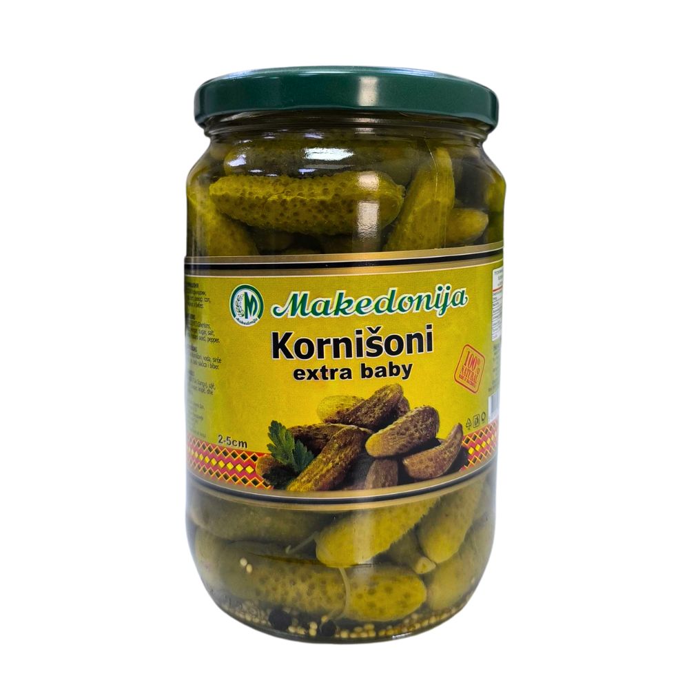 МАКЕДОНИЈА ЕКСТРА БЕЈБИ КОРНИШОНИ 670 ГР