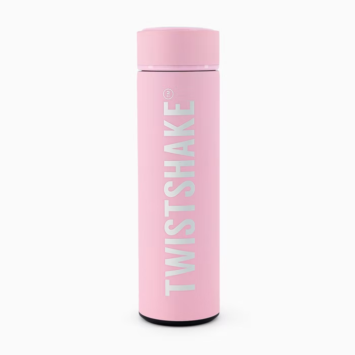 TWISTSHAKE 78297 Термос шише Пастелно Розево 420мл