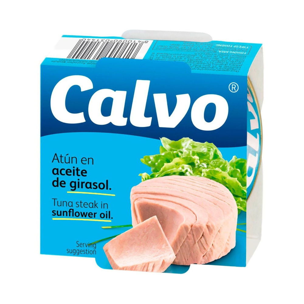 КАЛВО ТУНА ВО РАСТИТЕЛНО МАСЛО 160 Г