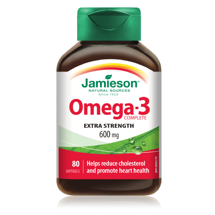 JAMIESON ОМЕГА 3 complete x 80 таблети