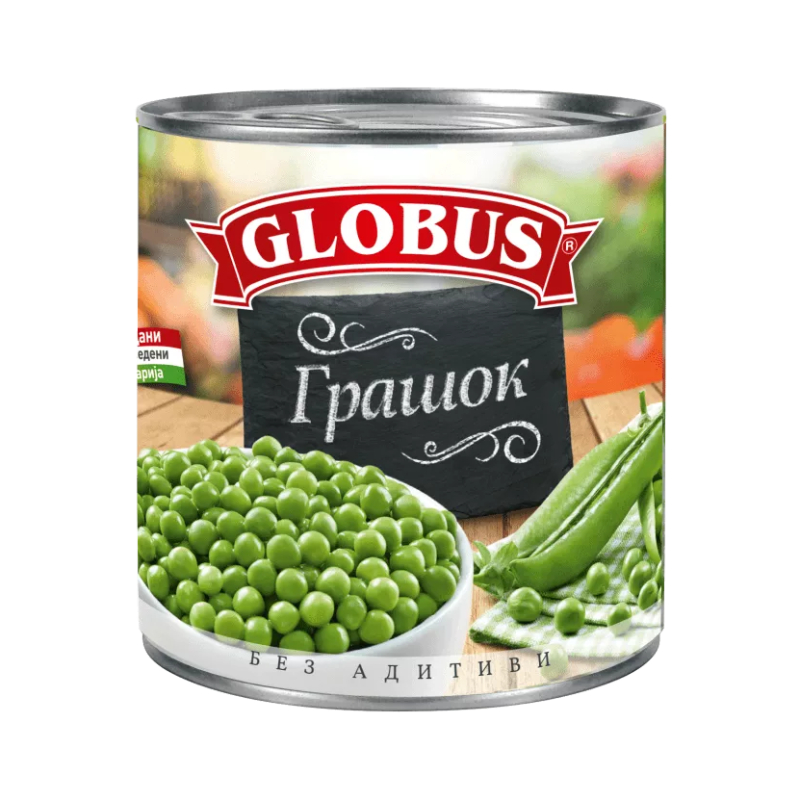 ГЛОБУС ГРАШОК КОНЗЕРВА 800 ГР