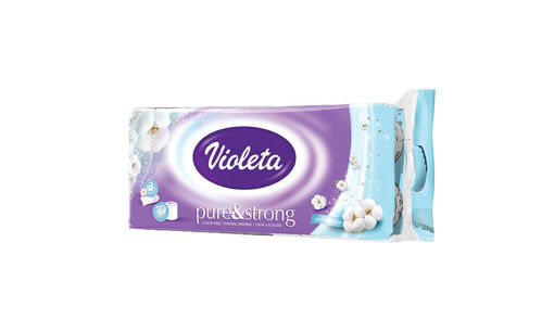 ТОАЛЕТНА ХАРТИЈА ВИОЛЕТА СТРОНГ 3СЛ 10/1