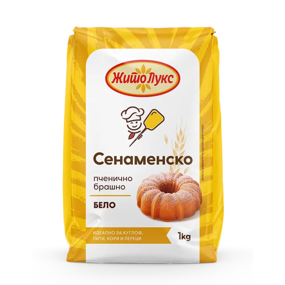 ЖИТО ЛУКС БРАШНО СЕНАМЕНСКО 1 КГ