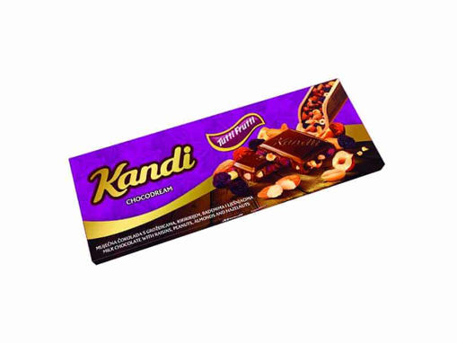 ЧОКОЛАДА КАНДИТ 210 ГР ТУТИ ФРУТИ