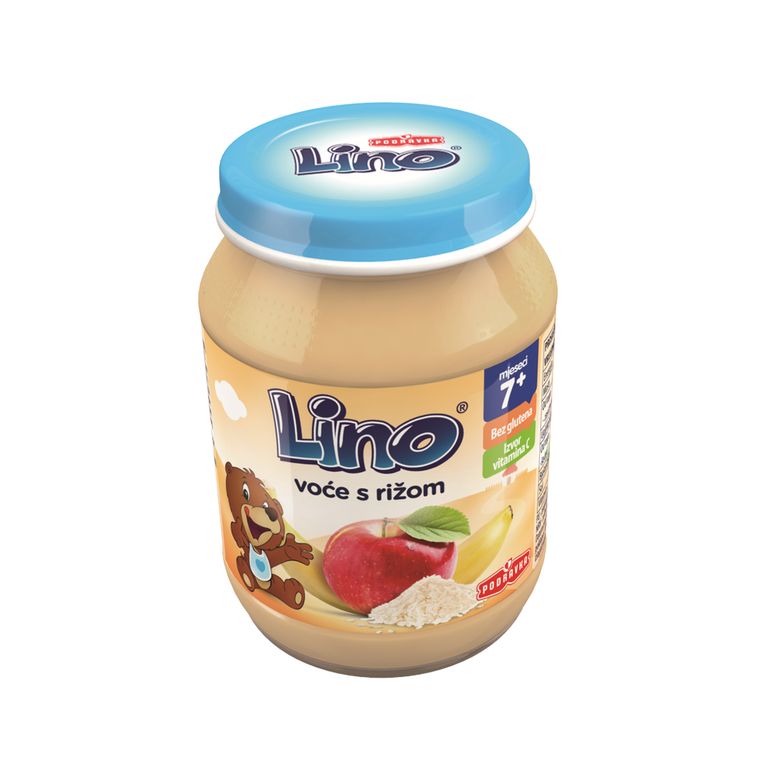 ЛИНО КАШИЧКА ОВОШЈЕ СО ОРИЗ 190 ГР.