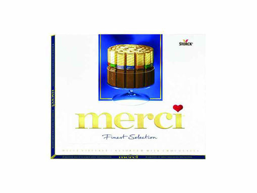 МЕРСИ ФАЈНЕСТ СЕЛЕКШН МИЛК ЧОКОЛАТЕС БОНБОНИЕРА 250 ГР