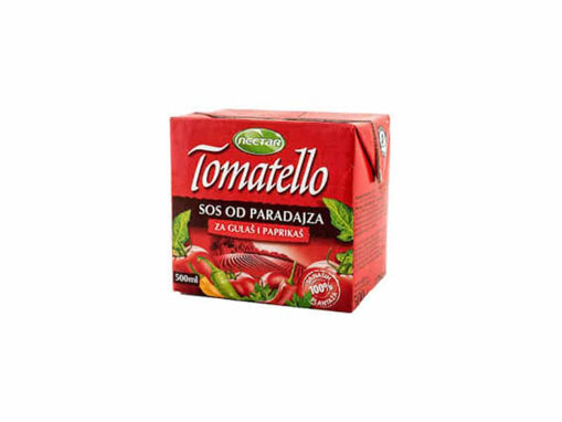 НЕКТАР ТОМАТЕЛО СОС ОД ДОМАТИ ЗА ГУЛАШ И ПАПРИКАШ 500 МЛ