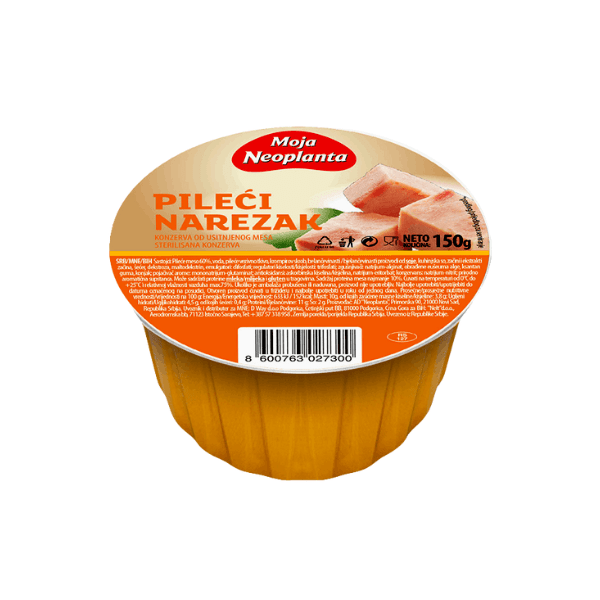 НЕОПЛАНТА ПИЛЕШКИ НАРЕЗОК 150 ГР