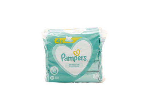 ПАМПЕРС СЕНЗИТИВ ВЛАЖНИ МАРАМЧИЊА 4 Х 52