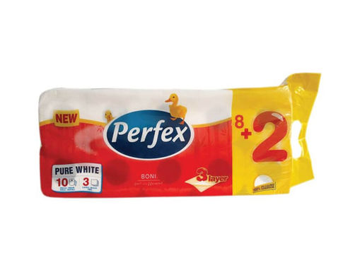 ПЕРФЕКС ТОАЛЕТНА ХАРТИЈА СОФТ М 10/1 3 СЛ.