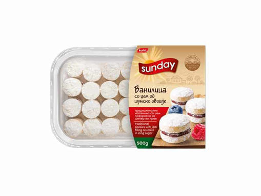 САНДЕЈ ВАНИЛИЦА СО ЏЕМ 500 ГР