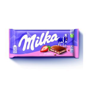 МИЛКА – ЧОКОЛАДА СО ЈАГОДА 100 Г