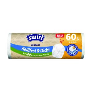 Swirl – Вреќи за ѓубре со врвки 60l