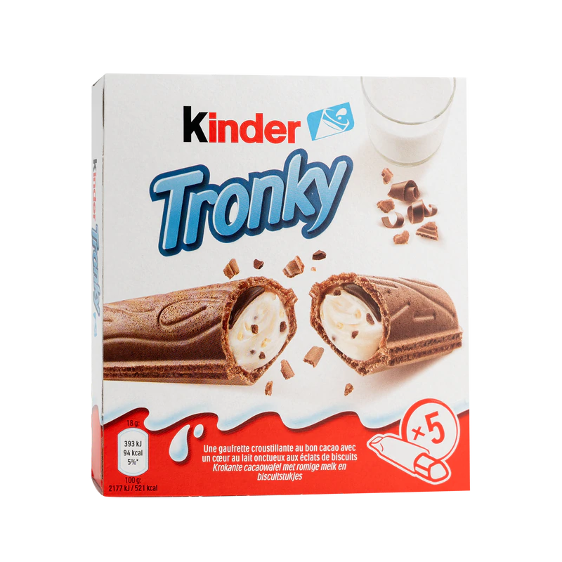 КИНДЕР ТРОНКИ ВАФЛА СО КРЕМ 90 ГР