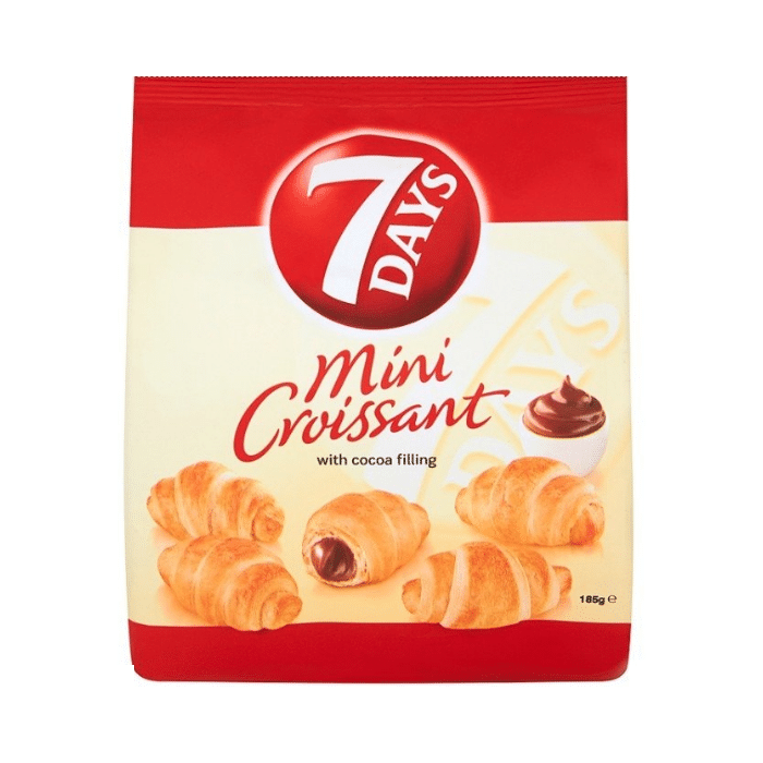 7 ДЕЈС МИНИ КРОАСАН КАКАО 185 ГР