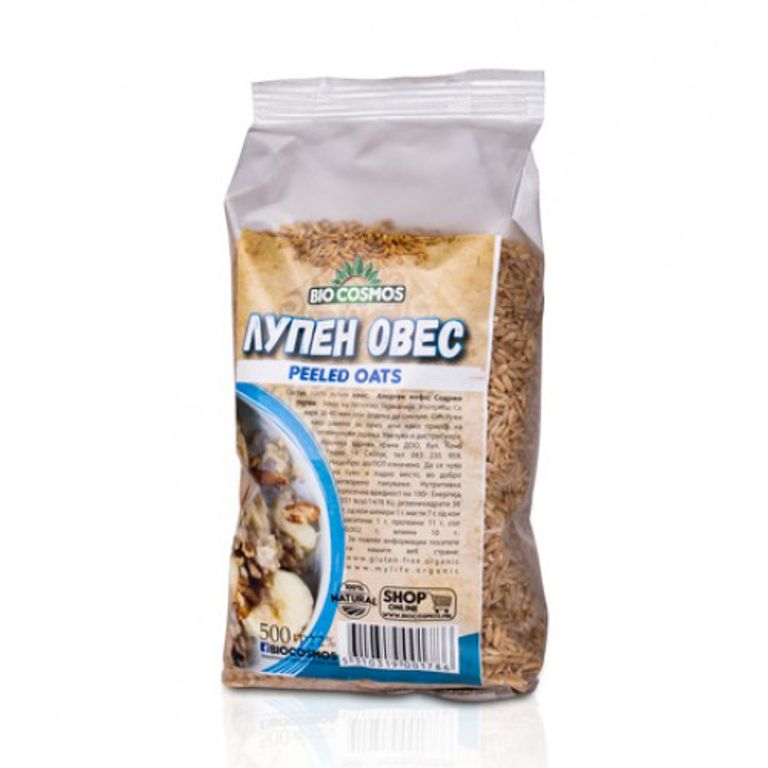 БИО КОСМОС ОРГАНСКИ ЛУПЕН ОВЕС 500 ГР