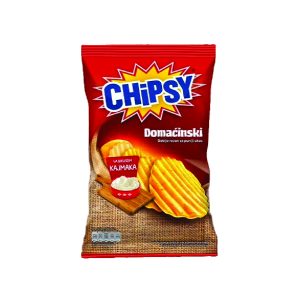 ЧИПСИ ДОМАЌИНСКИ ЧИПС СО КАЈМАК 60 ГР