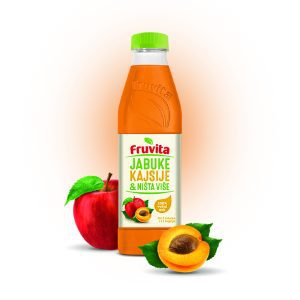 ФРУВИТА СОК ОД ЈАБОЛКО И КАЈСИЈА 750 МЛ