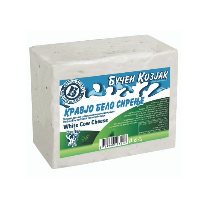 СИРЕЊЕ КРАВЈО БУЧЕН КОЗЈАК 1 КГ
