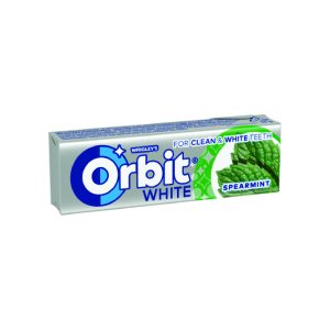 ГУМИ ЗА ЏВАКАЊЕ ОРБИТ ВАЈТ СПЕАРМИНТ ДРАЖЕИ 14 ГР