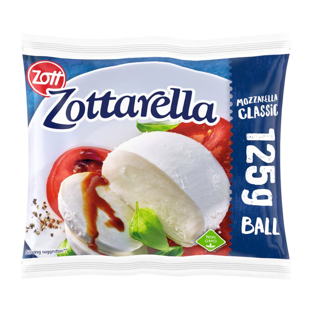 ЗОТАРЕЛА МОЦАРЕЛА СИРЕЊЕ 125Г