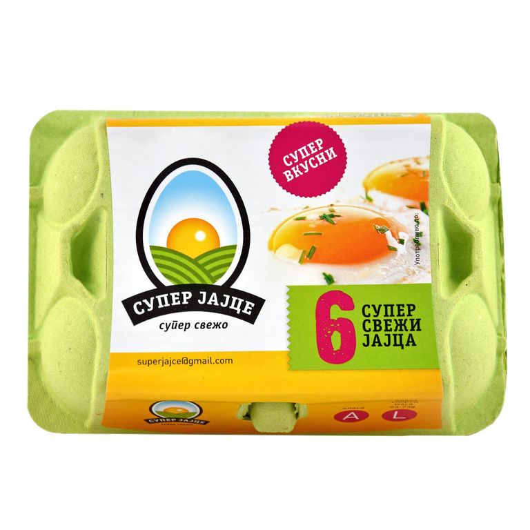 СУПЕР ЈАЈЦЕ – ЈАЈЦА Л 6 / 1