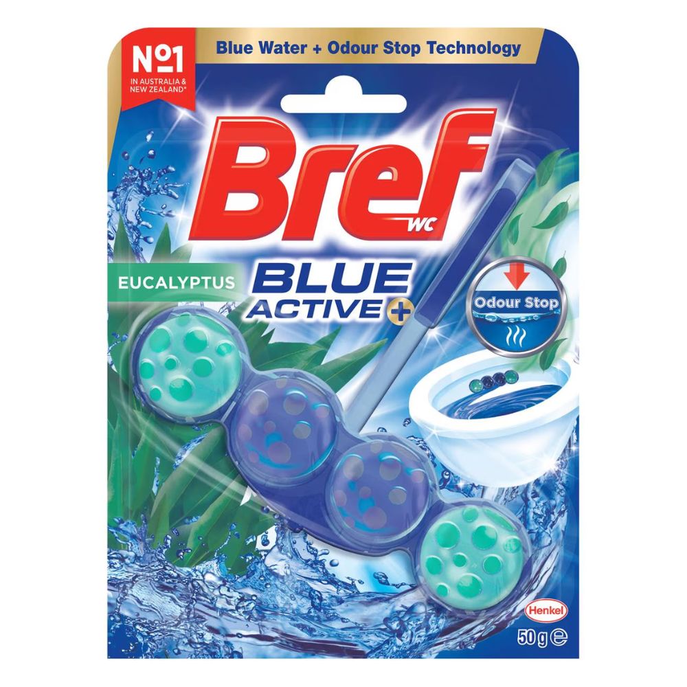 БРЕФ БЛУ АКТИВ ДУО ЕУКАЛЈПТУС ОСВЕЖУВАЧ ЗА ВЕЦЕ ШКОЛКА 2 Х 50 ГР